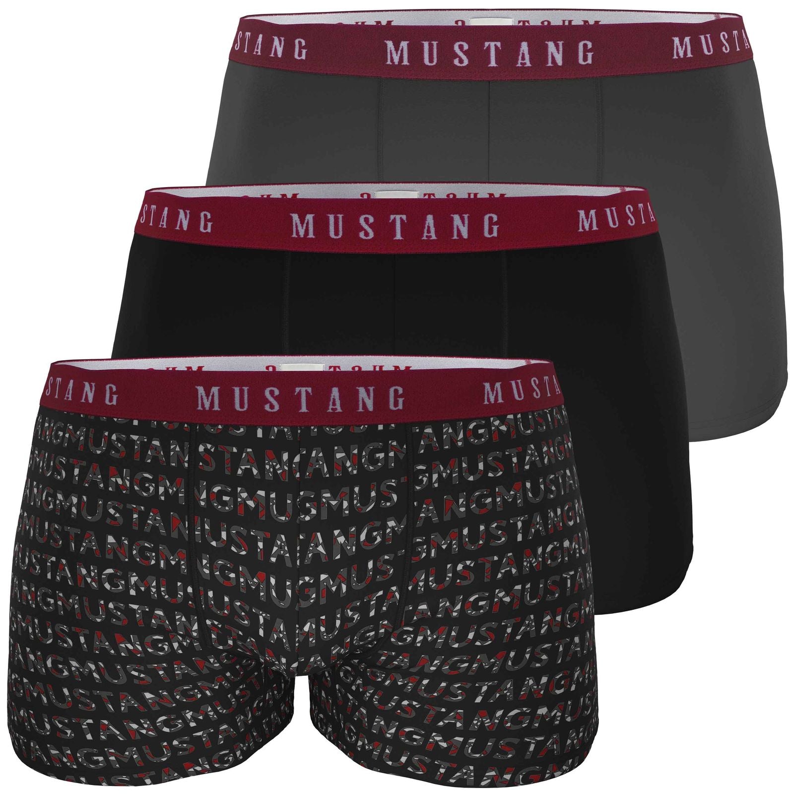 Herren Boxershorts von Mustang Retropants 3er-Pack