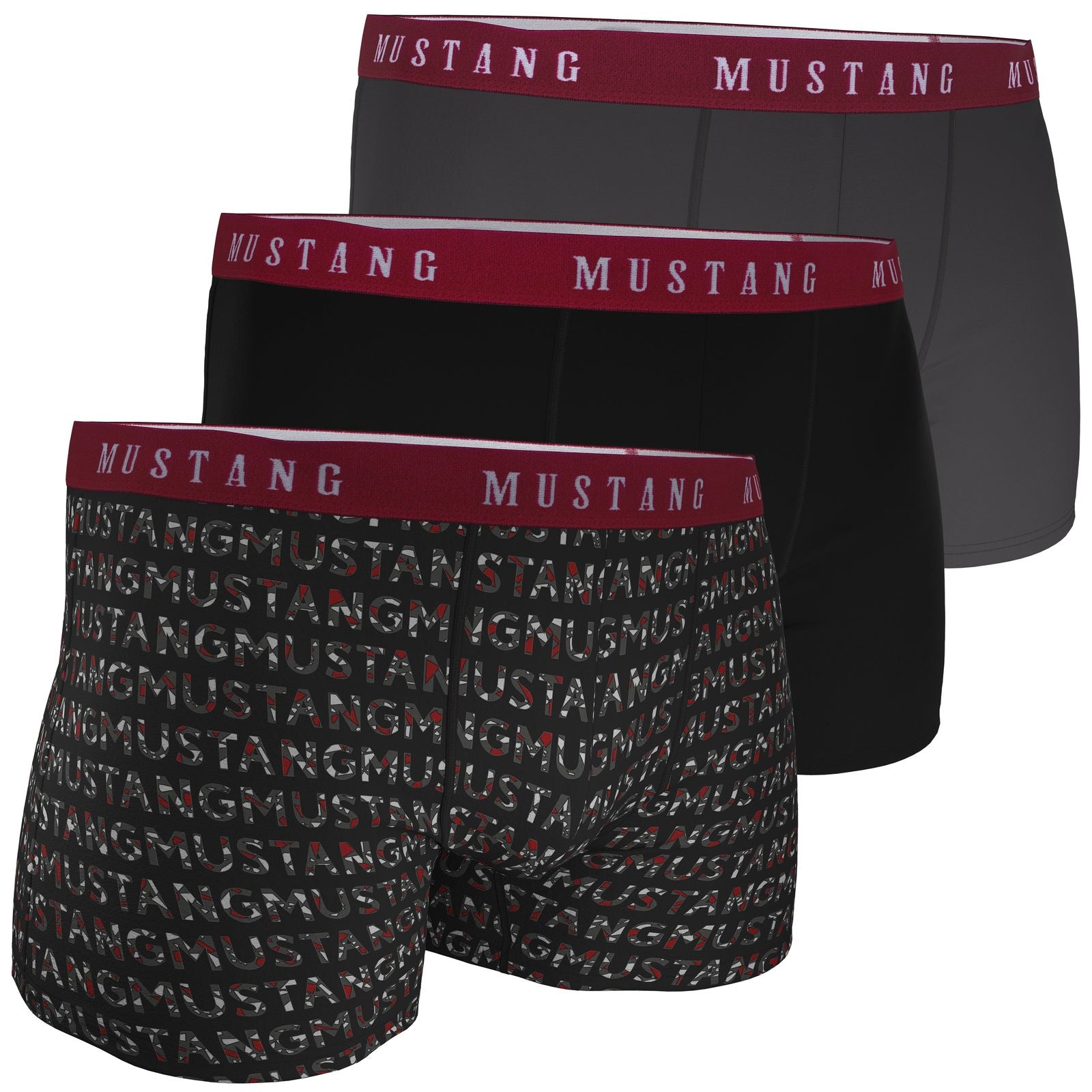 Herren Boxershorts von Mustang Retropants 3er-Pack