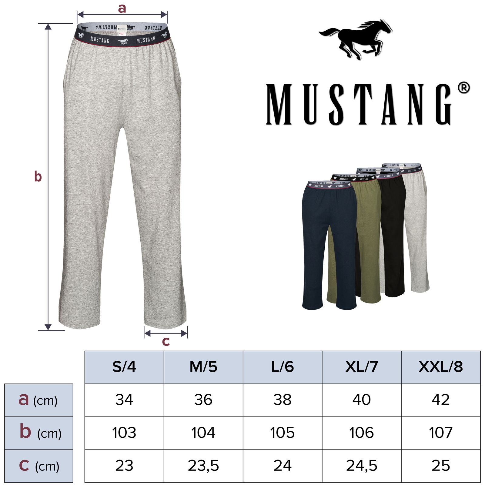 Herren Lounge Hose lang Mustang