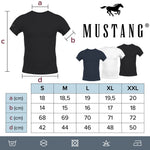 MUSTANG Pure Basic Lounge Shirt Unterhemd Unterwäsche