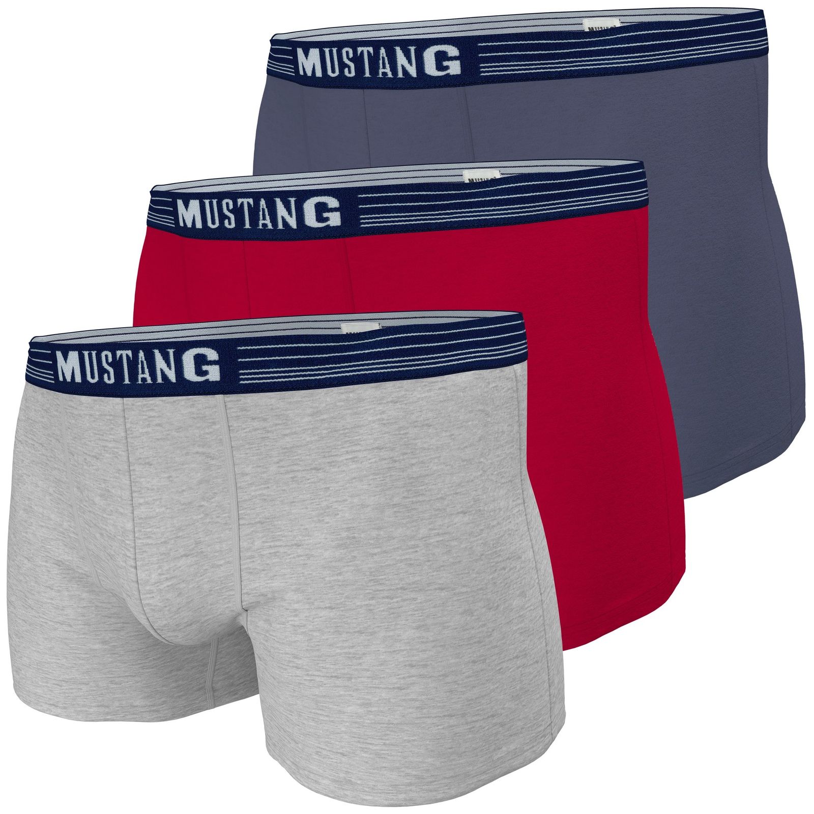 Boxershorts "Tyler Sport" von MUSTANG 3er Set Herren