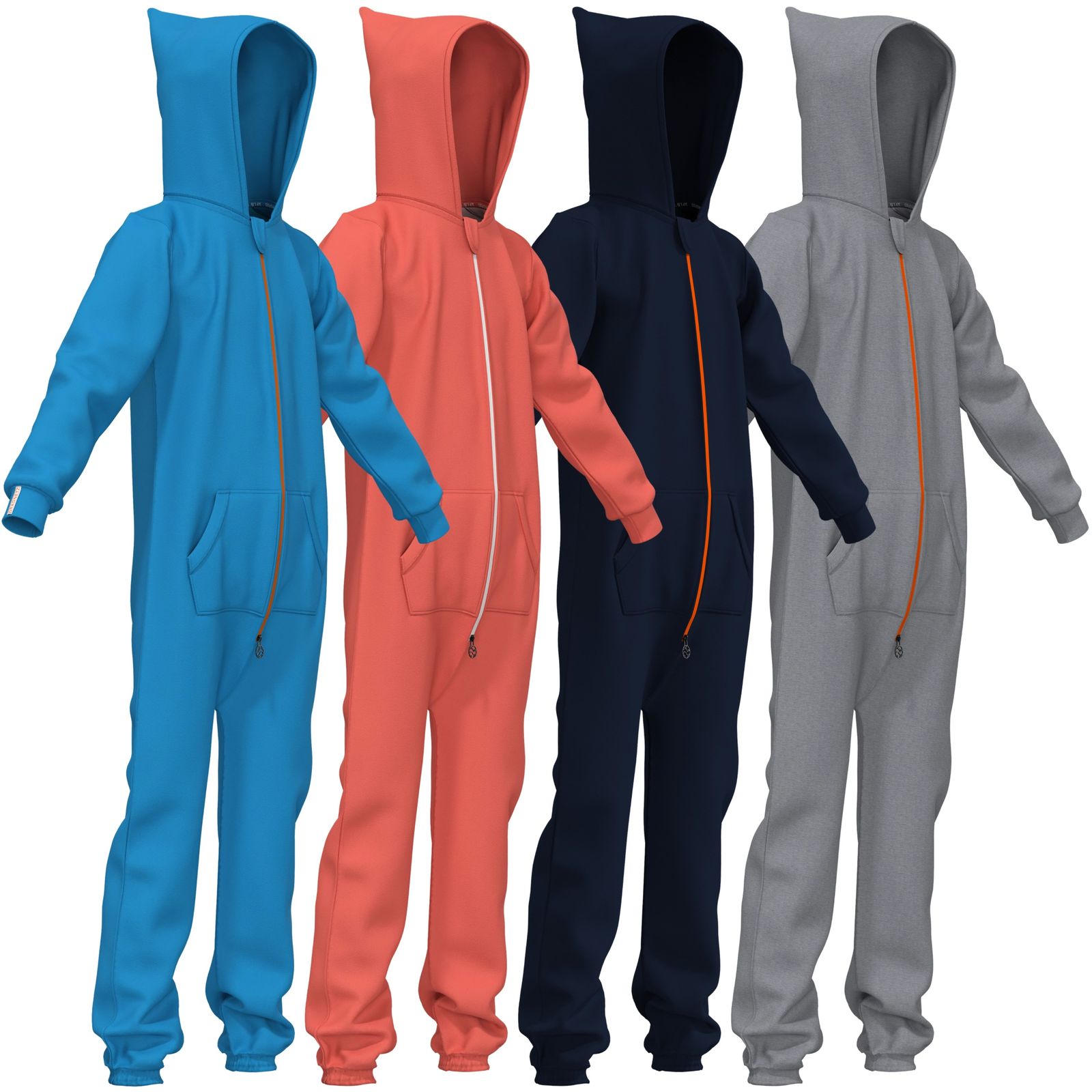 GRADNETZ Kinder Jumpsuits unisex mit Bio-Baumwolle