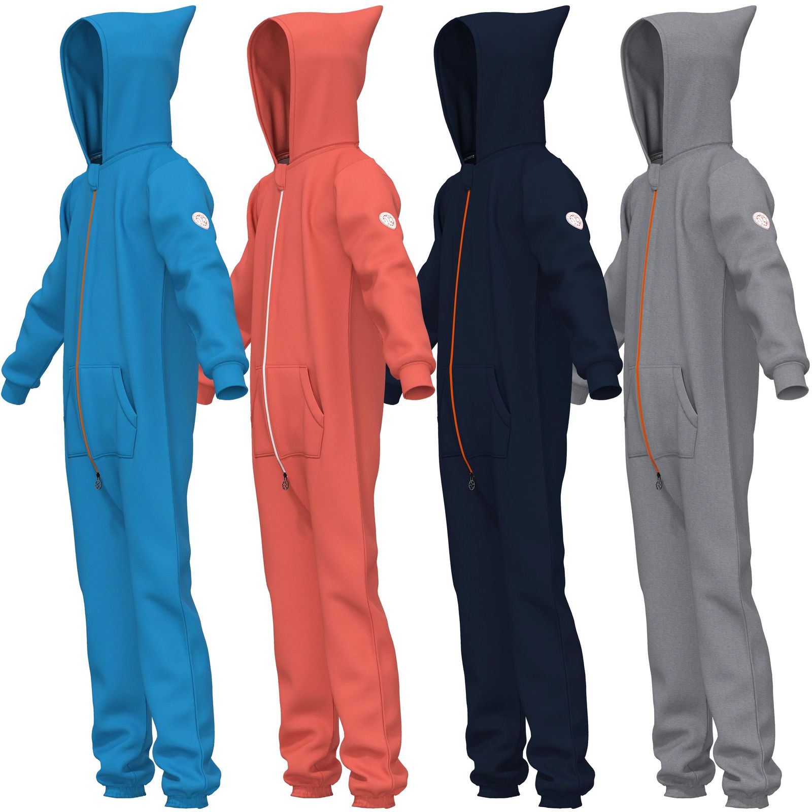 GRADNETZ Kinder Jumpsuits unisex mit Bio-Baumwolle