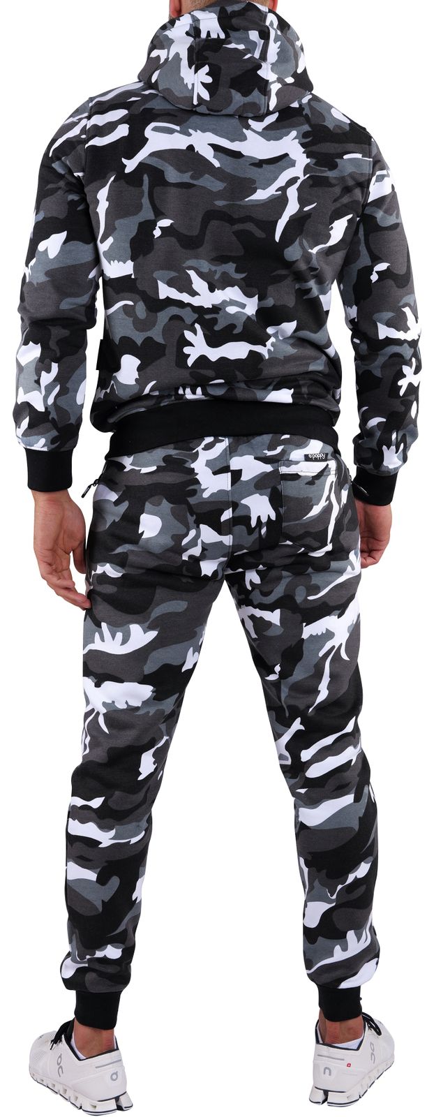 O'Poppy Jogginganzug Herren 2-teilig mit Kapuze camo urban