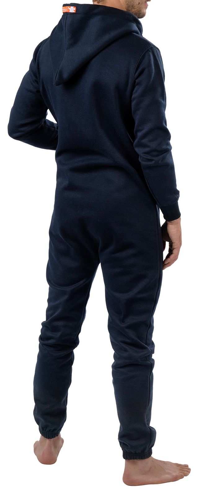 O'Poppy Jumpsuit Herren mit spitzer Kapuze navy